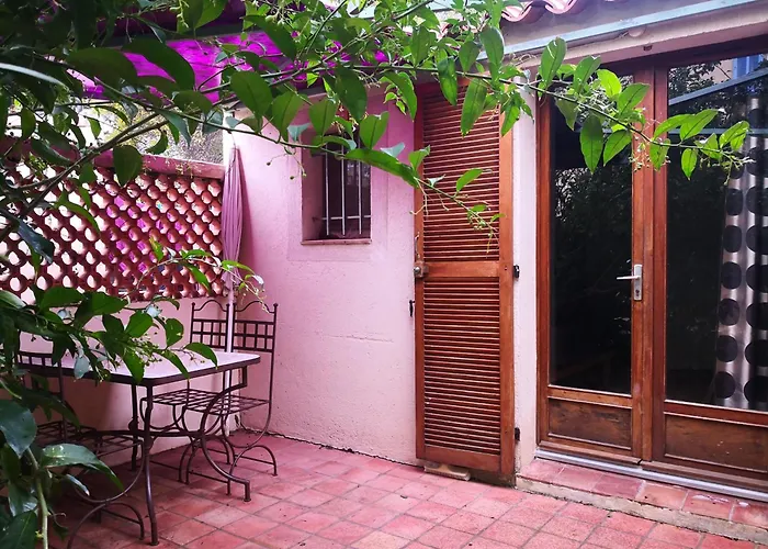 公寓式酒店 Le Clos Des Galejades 波克罗勒岛